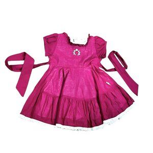 Well Dressed Wolf Berry Holiday Dress 18 Months